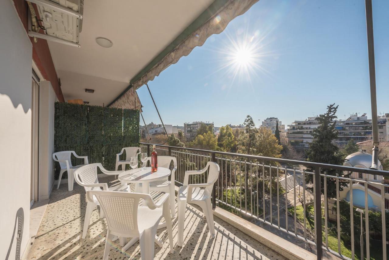 Superb Acropolis View 3Bd Apt In Historical Center Athen Exterior foto